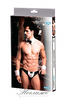 Мужской костюм для ролевых игр «Официант» Keyden Candy Boy размера OS